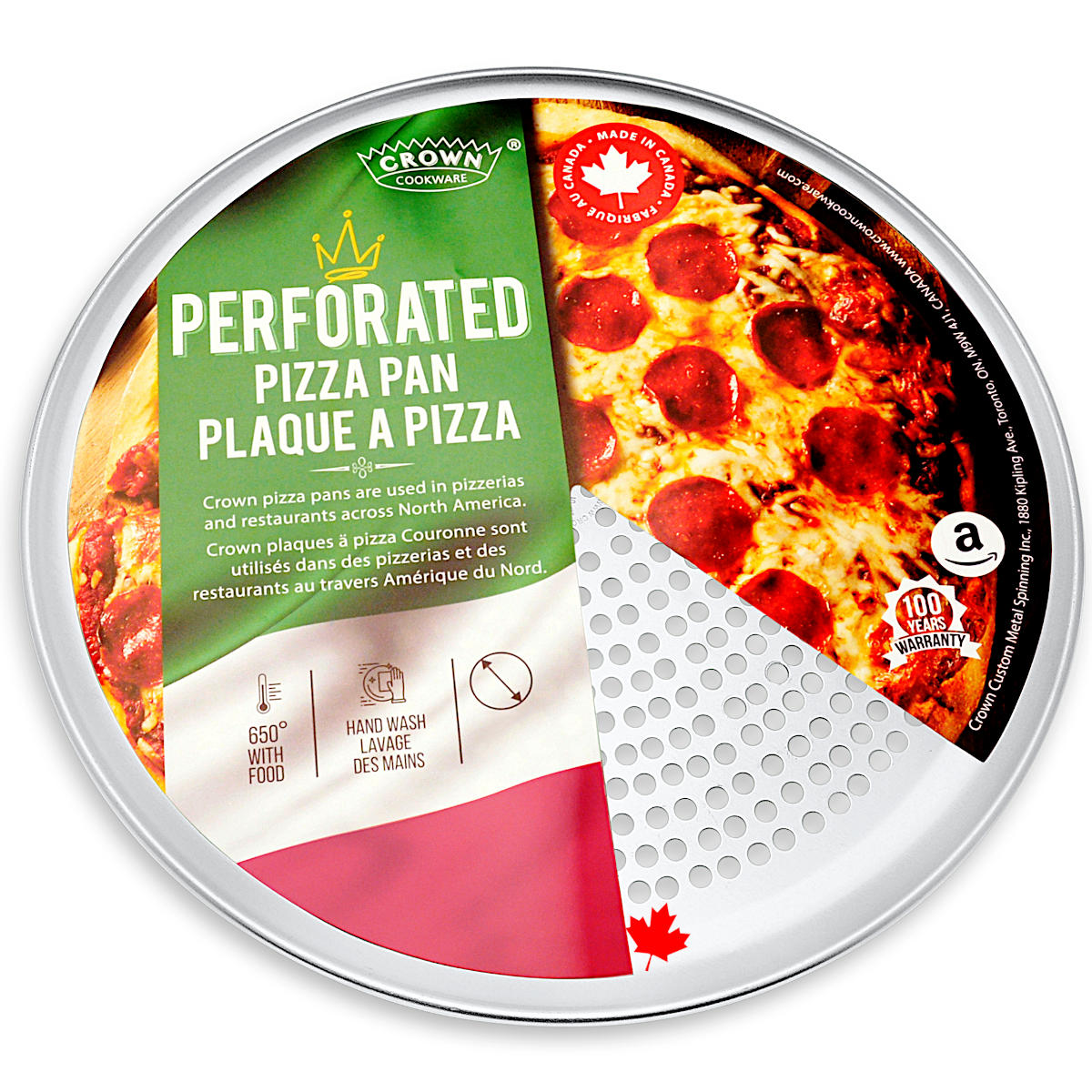 Commercial pizza pan 