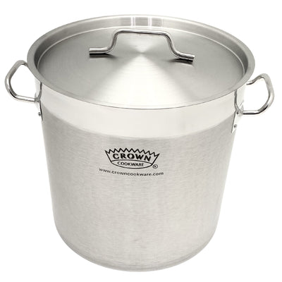 stainless steel pot , Canadian-made cookware and bakeware, Premium quality aluminum bakeware, Commercial-grade kitchenware made in Canada, Crown Cookware factory in Toronto, Professional baking pans for home and business, Durable cake pans made in Canada,