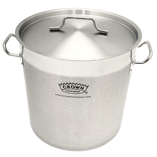 stainless steel pot , Canadian-made cookware and bakeware, Premium quality aluminum bakeware, Commercial-grade kitchenware made in Canada, Crown Cookware factory in Toronto, Professional baking pans for home and business, Durable cake pans made in Canada,