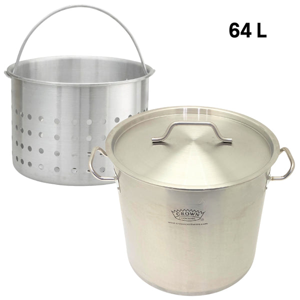 stainless steel pot , stainless steel basket, Canadian-made cookware and bakeware, Premium quality aluminum bakeware, Commercial-grade kitchenware made in Canada, Crown Cookware factory in Toronto, Professional baking pans for home and business, Durable cake pans made in Canada,