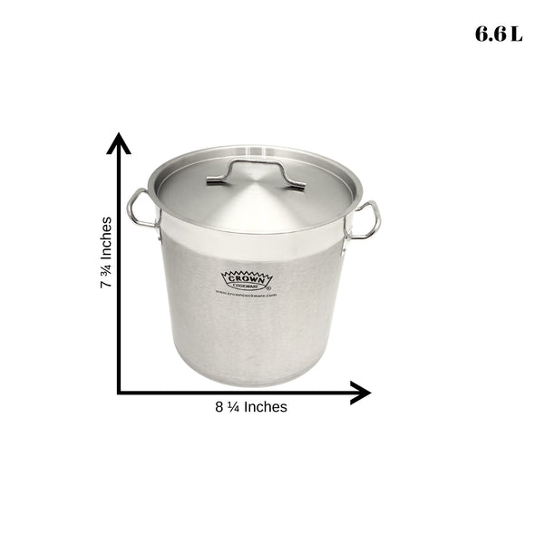 stainless steel pot , Canadian-made cookware and bakeware, Premium quality aluminum bakeware, Commercial-grade kitchenware made in Canada, Crown Cookware factory in Toronto, Professional baking pans for home and business, Durable cake pans made in Canada,
