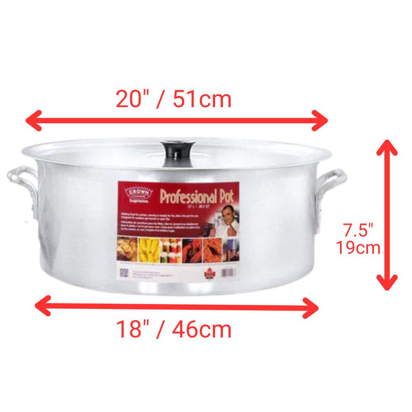 Professional aluminum pot, 20