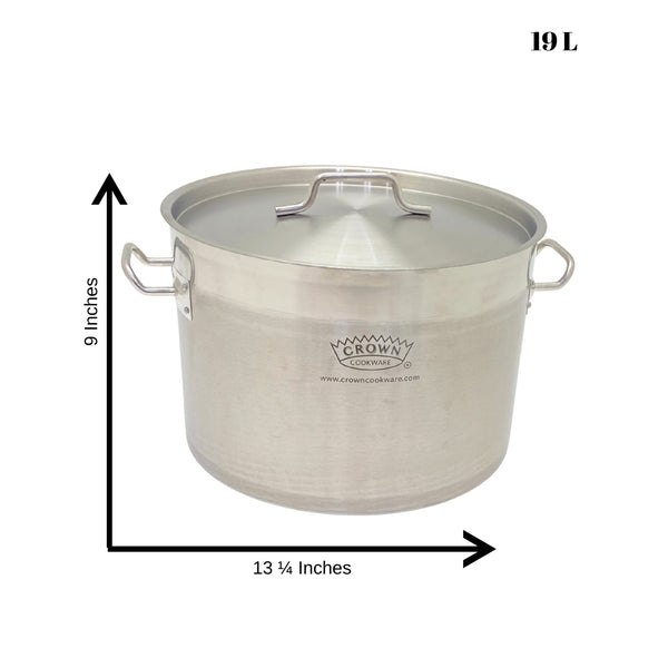 stainless steel pot , Canadian-made cookware and bakeware, Premium quality aluminum bakeware, Commercial-grade kitchenware made in Canada, Crown Cookware factory in Toronto, Professional baking pans for home and business, Durable cake pans made in Canada,