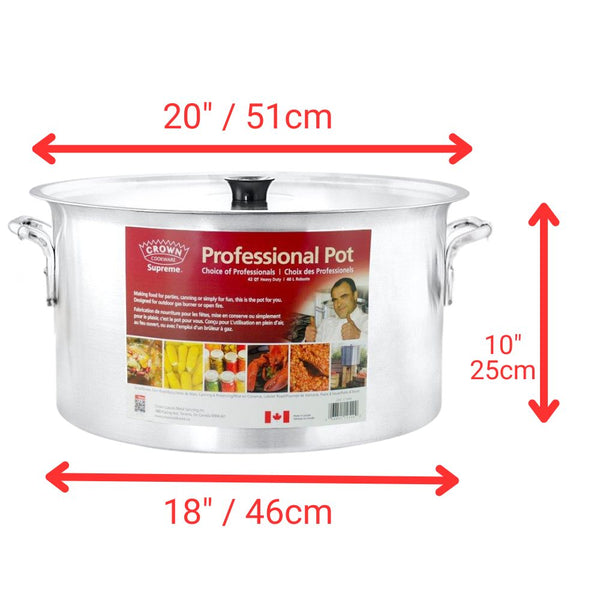 Professional Low Stock Pot Braziers, 20