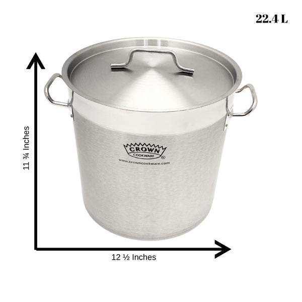 stainless steel pot , Canadian-made cookware and bakeware, Premium quality aluminum bakeware, Commercial-grade kitchenware made in Canada, Crown Cookware factory in Toronto, Professional baking pans for home and business, Durable cake pans made in Canada,