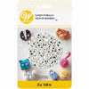 Wilton mini candy eyeballs in a variety of colors, ideal for decorating cakes and cupcakes