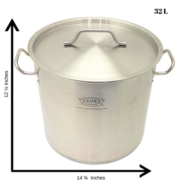 stainless steel pot , Canadian-made cookware and bakeware, Premium quality aluminum bakeware, Commercial-grade kitchenware made in Canada, Crown Cookware factory in Toronto, Professional baking pans for home and business, Durable cake pans made in Canada,