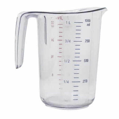 Clear Measuring Jug - Crown Cookware
