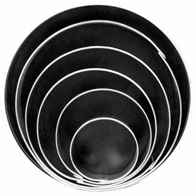 Round Cookie Cutter Set - 5 Piece - Crown Cookware