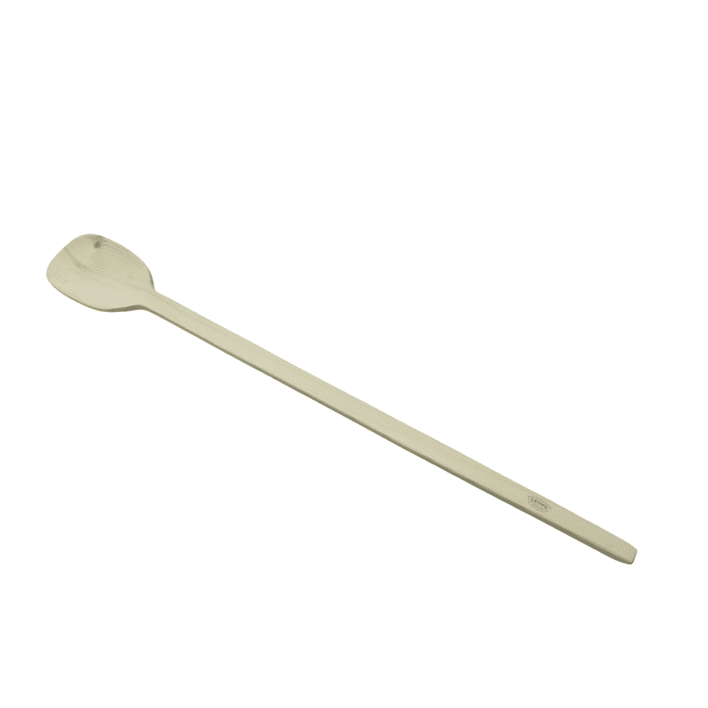 Canadian-made cookware and bakeware, Premium quality aluminum bakeware, Commercial-grade kitchenware made in Canada, Crown Cookware factory in Toronto, Professional baking pans for home and business, Durable cake pans made in Canada, High-performance cooking tools for chefs, WOOD SPOON HD GIANT 100CM - Crown Cookware wooden spoon
