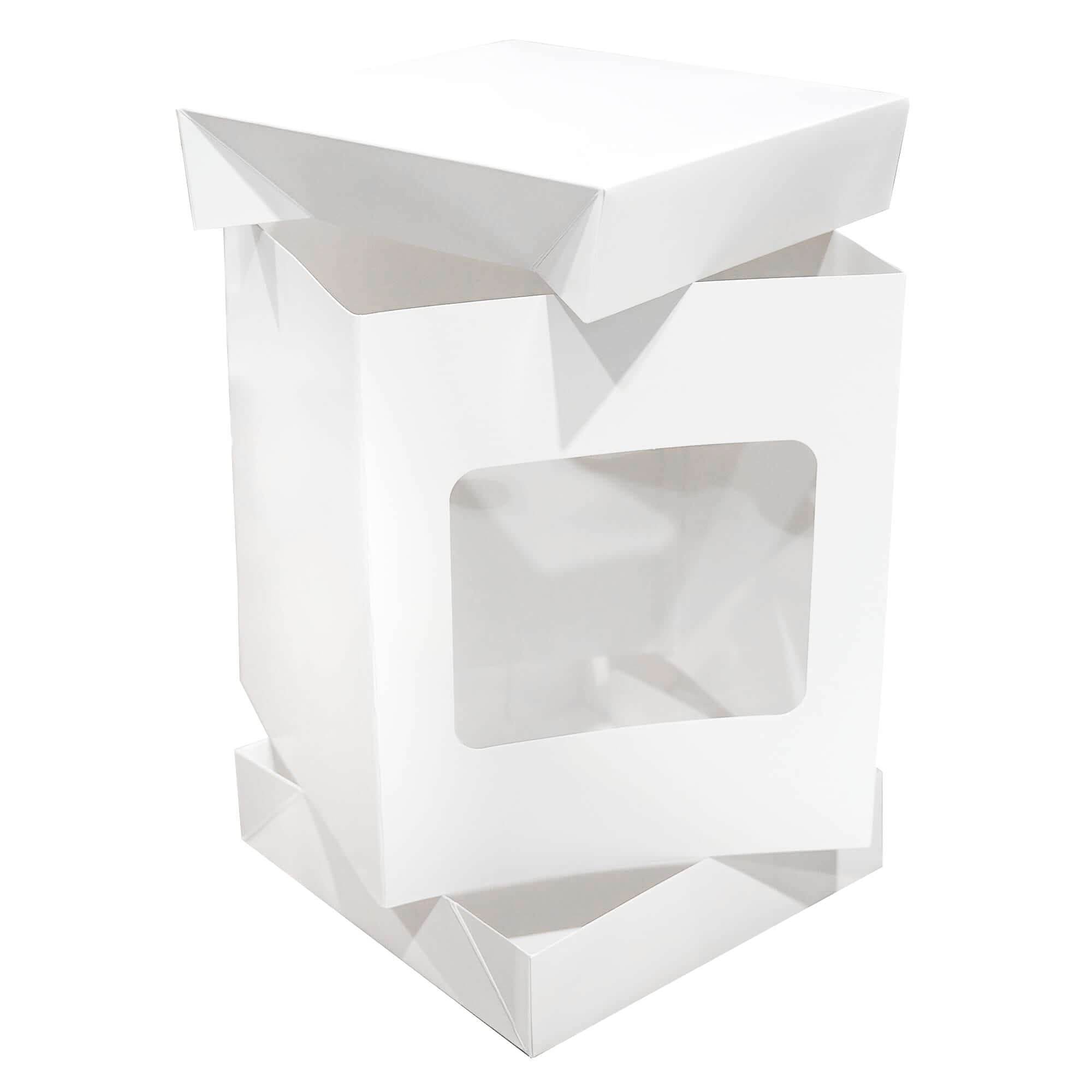 Cookware With Window Box White Box for Cake with Window, 1PC, Display&Transport Cakes