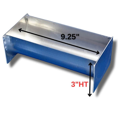 Log Pan, Aluminum, 9 1/4" X 3 3/4" X 3" HT, Made in Canada - Crown Cookware