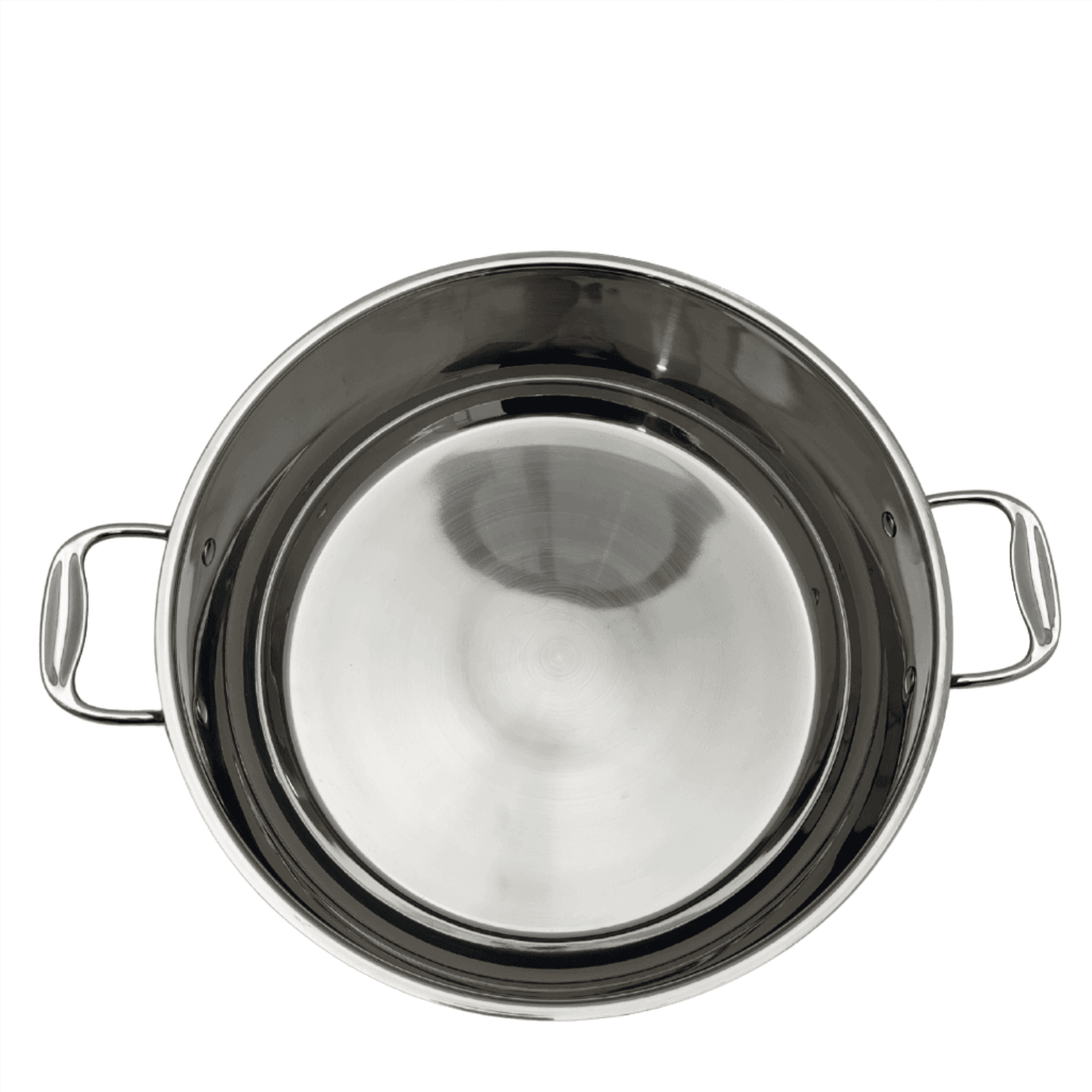 High-Quality, Stainless Steel, Low Pots with Lids