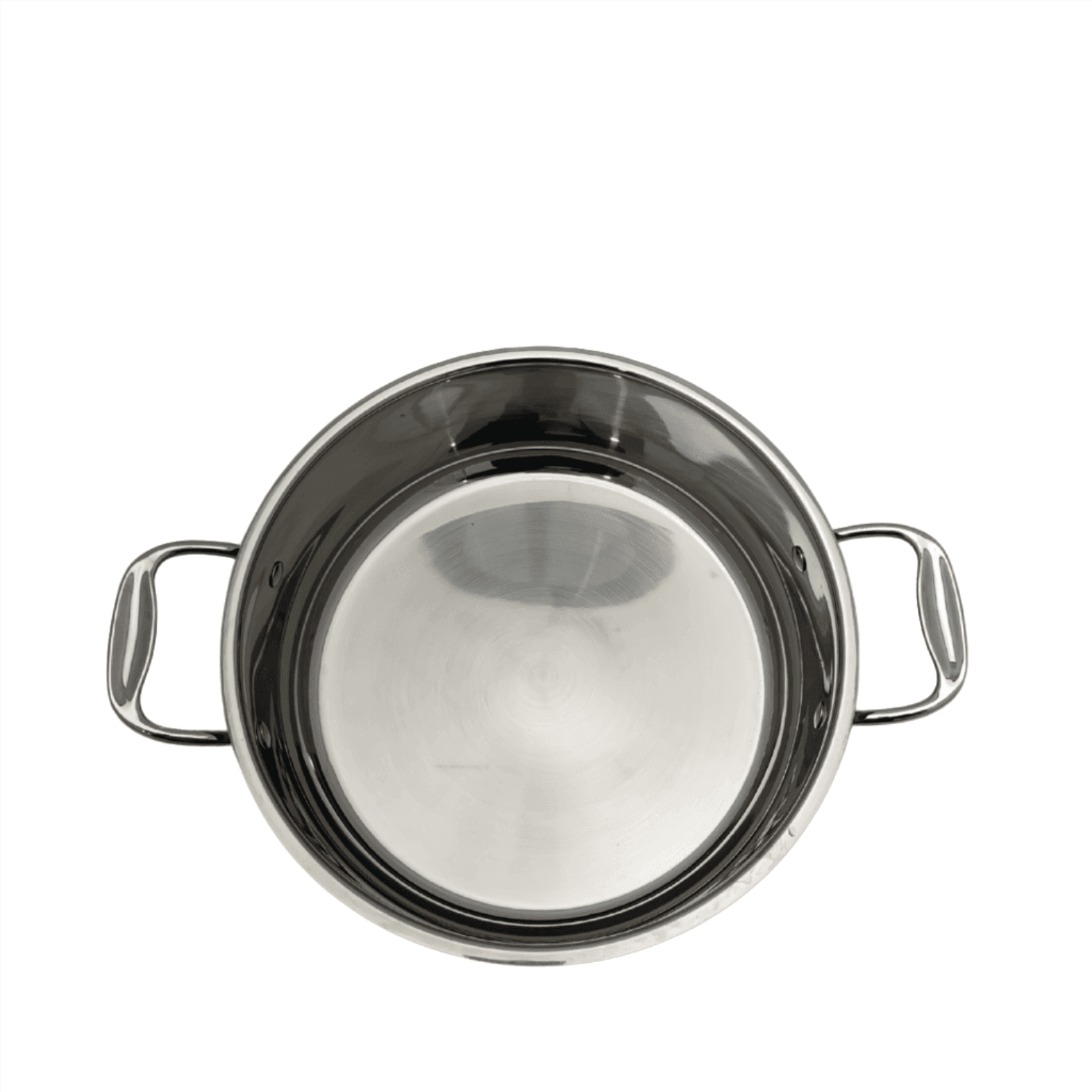 High-Quality, Stainless Steel, Low Pots with Lids