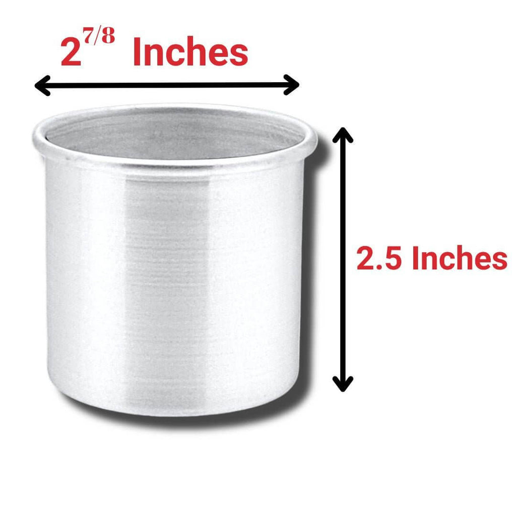 Mini Cheese cake pan: 2 7/8" x 2.5"H - Crown Cookware