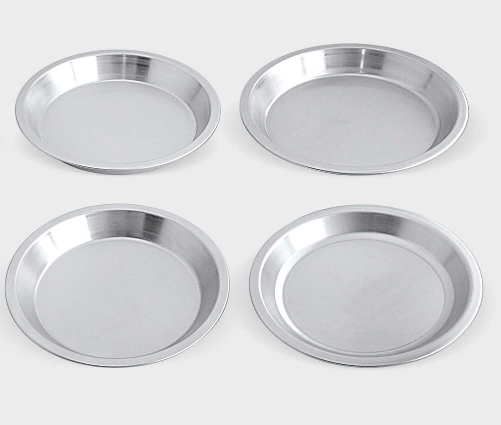 PIE PLATES ALUMINIUM - Crown Cookware, Made in Canada, Durable, Food-Grade, 16 Gauge