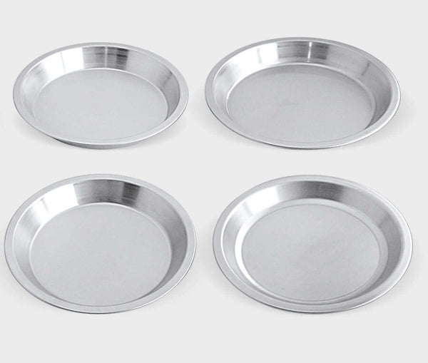 PIE PLATES ALUMINIUM - Crown Cookware, Made in Canada, Durable, Food-Grade, 16 Gauge