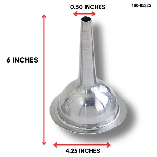 Sausage Stuffer Aluminum Tube, Made in Canada - Crown Cookware
