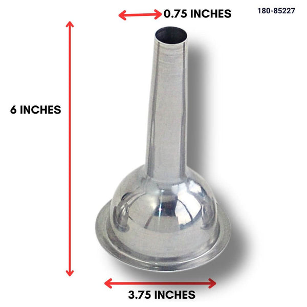 Sausage Stuffer Aluminum Tube, Made in Canada - Crown Cookware