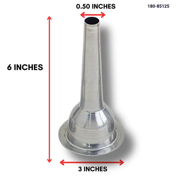 Sausage Stuffer Aluminum Tube, Made in Canada - Crown Cookware