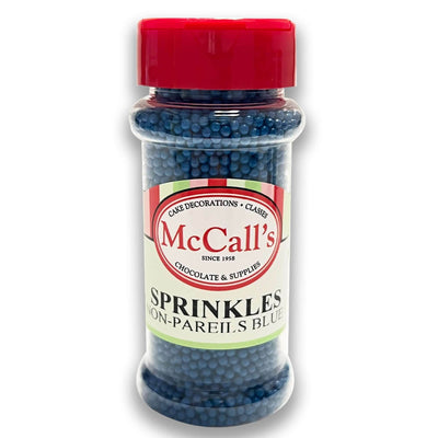 SPRINKLES NON PAREIL BLUE 100G - Crown Cookware