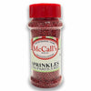 SPRINKLES NON PAREIL RED 100G - Crown Cookware