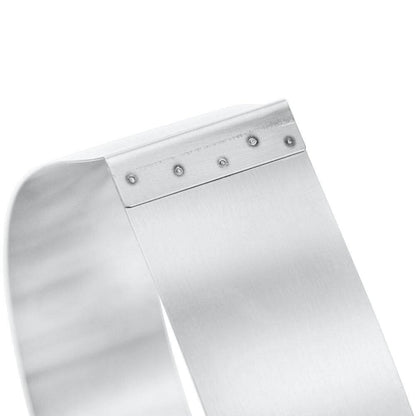 Stainless Steel Cake Rings 3" to 4" HT - Crown Cookware, Canadian Made, Cake Mold, Versatile, Sturdy