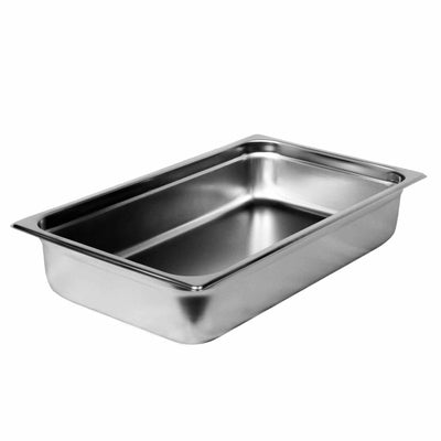 STAINLESS STEEL FULL SIZE HOTEL PANS/ANTI - JAM PANS (20 - 3/4 INCH X 12 - 3/4 INCH) - Crown Cookware