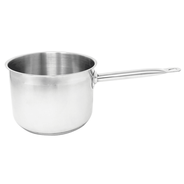 STAINLESS STEEL SAUCE PANS WITH COVER- stainless steel sauce pan with cover, perfect for versatile cooking and easy cleanup - Crown Cookware