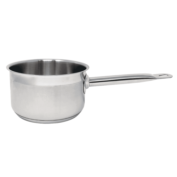 STAINLESS STEEL SAUCE PANS WITH COVER- stainless steel sauce pan with cover, perfect for versatile cooking and easy cleanup - Crown Cookware
