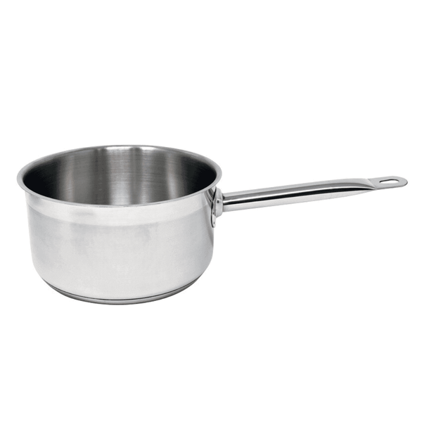 STAINLESS STEEL SAUCE PANS WITH COVER- stainless steel sauce pan with cover, perfect for versatile cooking and easy cleanup - Crown Cookware