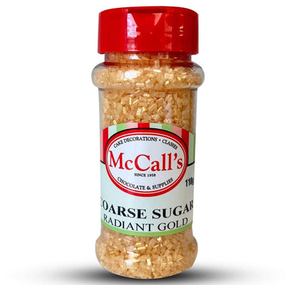 SUGAR COARSE RADIANT GOLD 100G - Crown Cookware