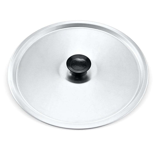 Low Stock Pot Braziers 35Q / 32L - Durable stainless steel with a low profile, perfect for even cooking and large quantities - LID - Crown Cookware