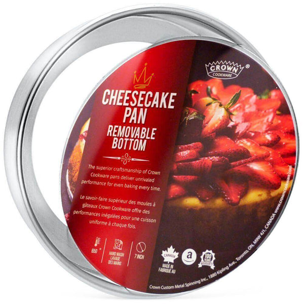 Crown Cheesecake Pans, Made in Canada
