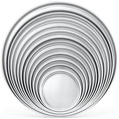 Deep Dish Pizza Pans, 1 Inch Height, Made in Canada - Crown Cookware