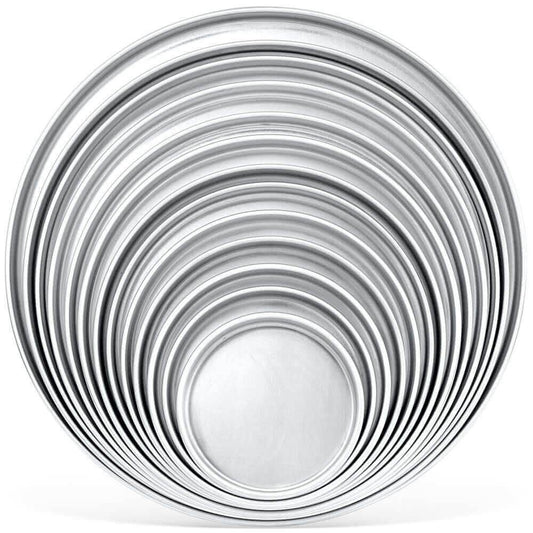 Deep Dish Pizza Pans, 1 Inch Height, Made in Canada - Crown Cookware