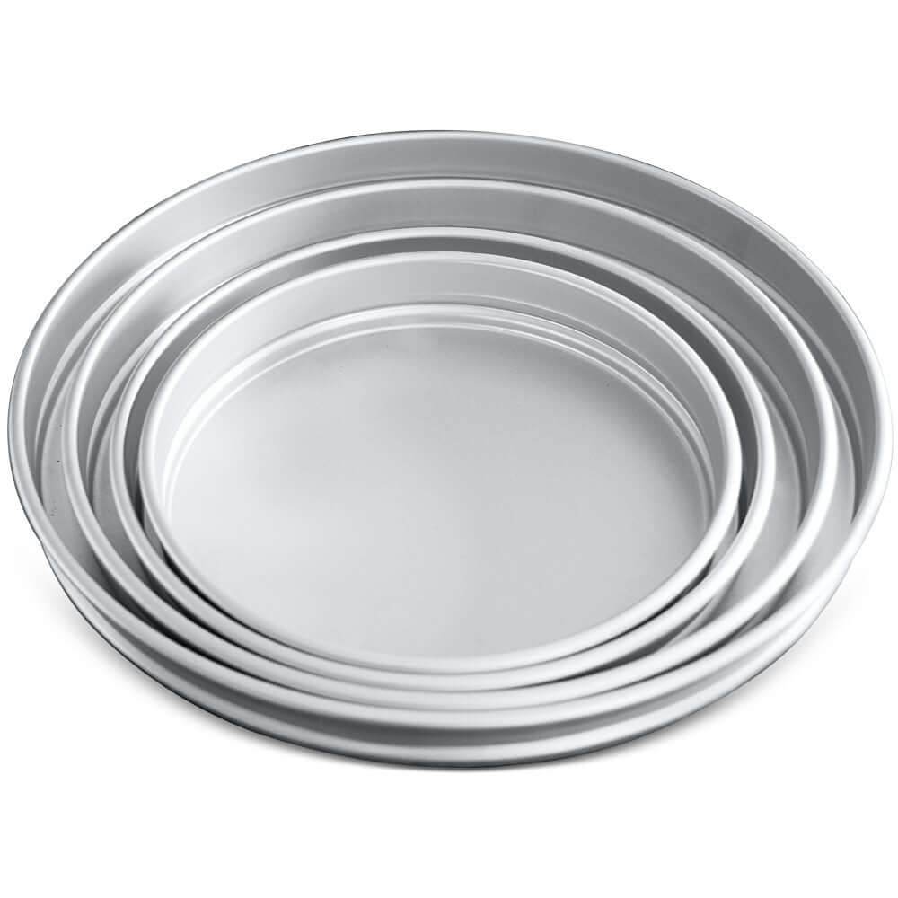 Pan Without The Rim RIM STACKING PIZZA PAN- 1 INCH HEIGHT – Crown Cookware