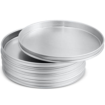 Rim Stacking Pizza Pans, 1 Inch Height, Made in Canada - Crown Cookware