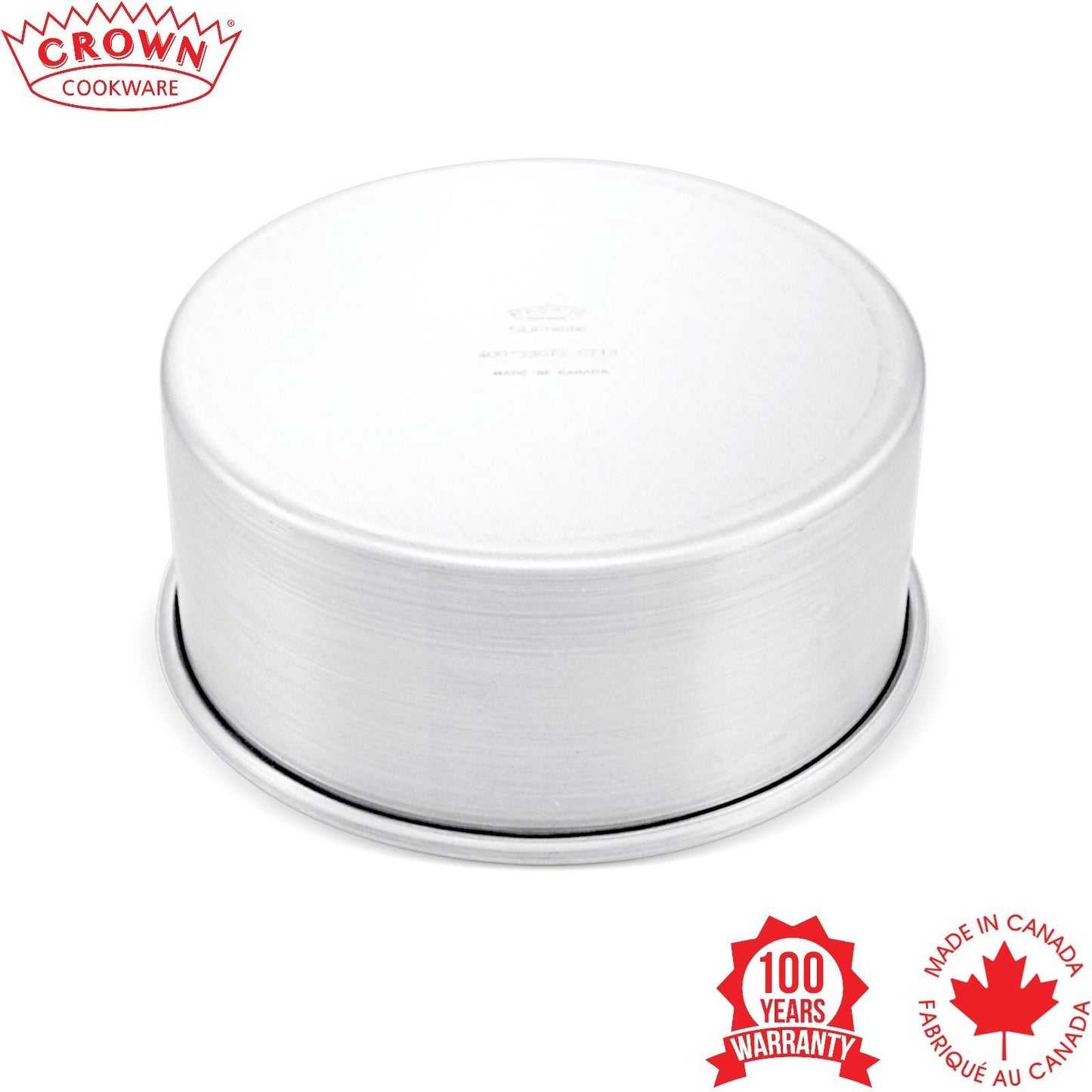 Round Cake Pans, 2 inch Deep - Crown Cookware