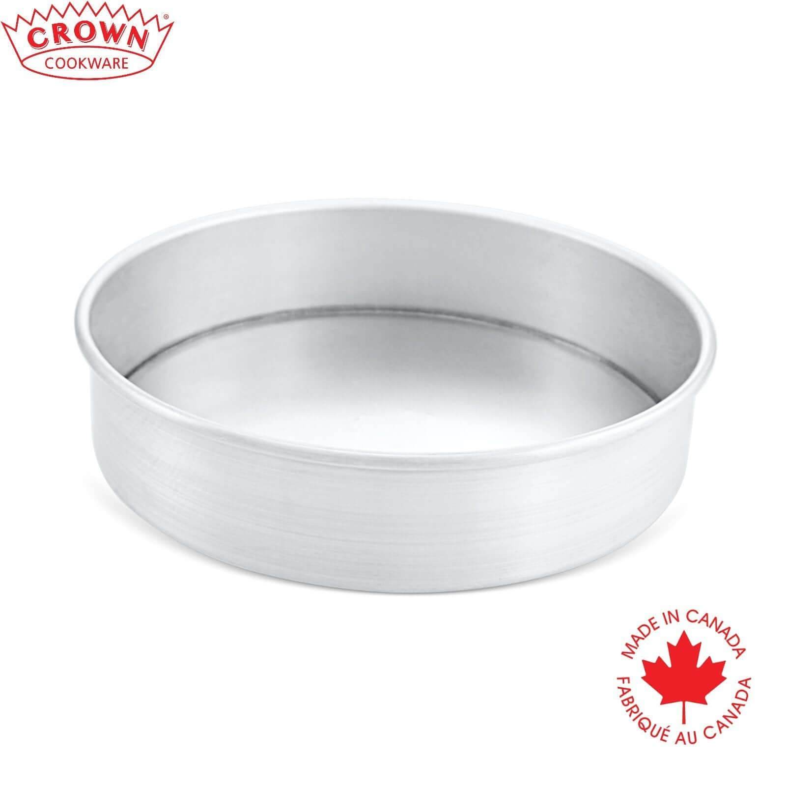 Crown Cake Pans, 2 inch Deep, All Sizes, Made in Canada
