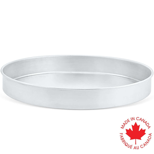  Round cake pan, 3 inches deep, high quality, durable, food-grade aluminum baking pan (12