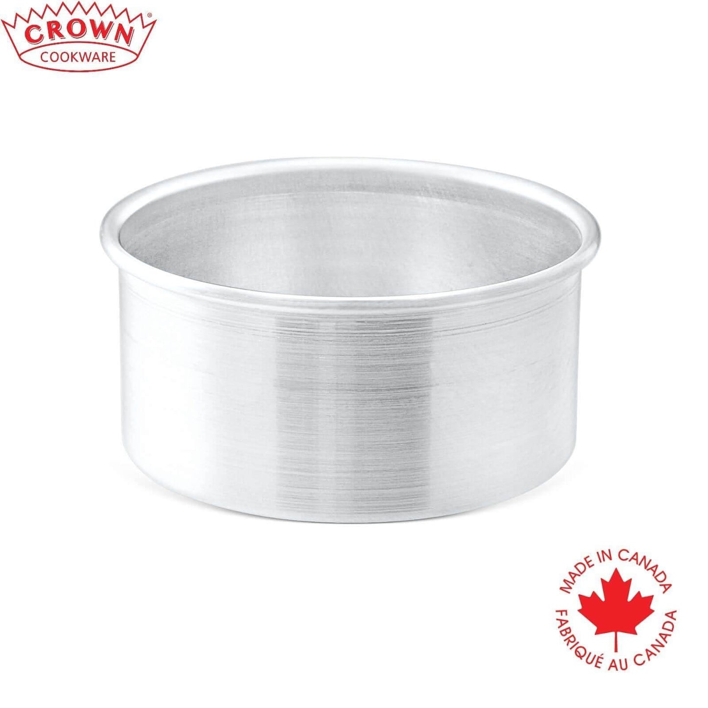 Round Cake pans, 3 inch Deep, Made in Canada - Crown Cookware